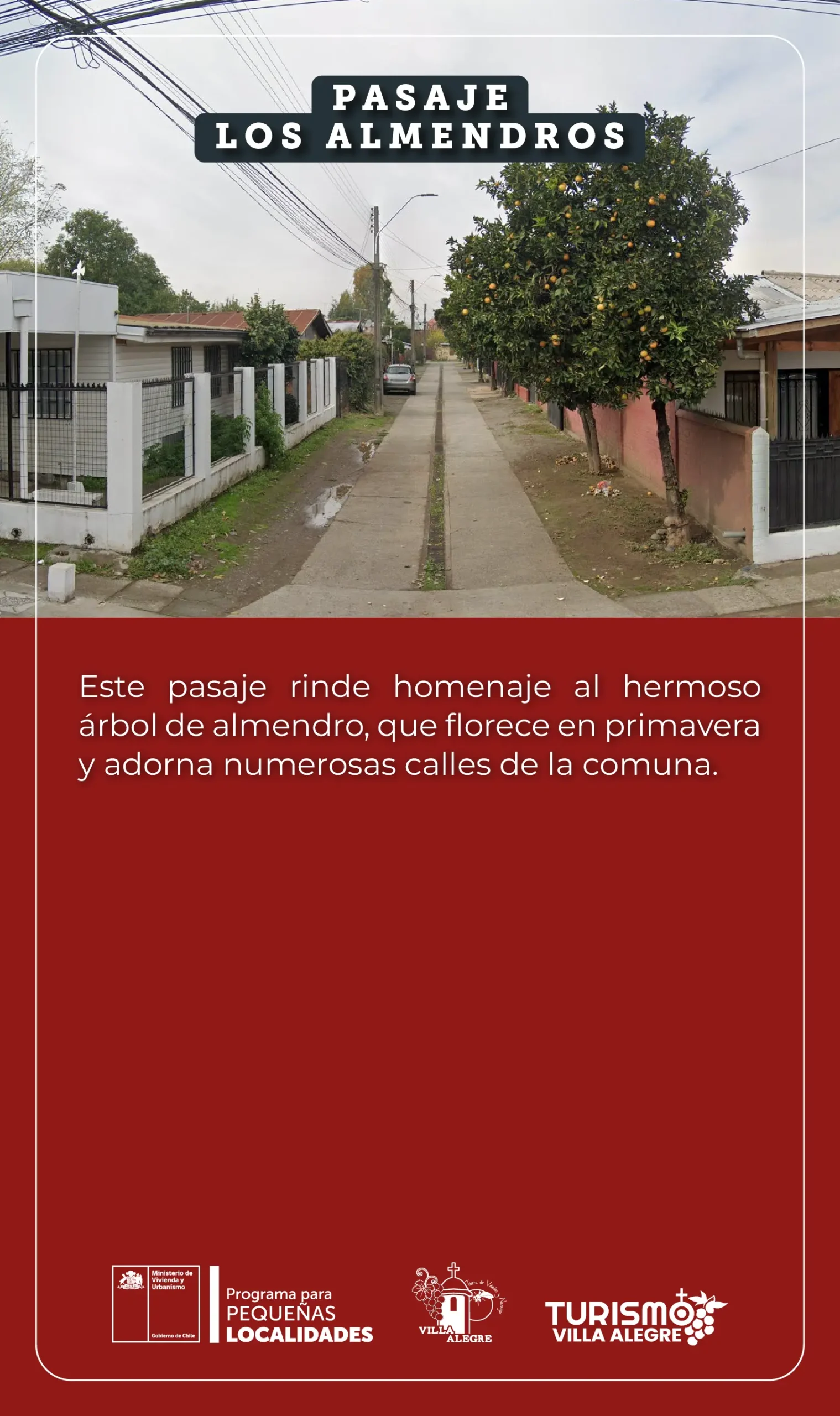 21.- Pasaje los almendros