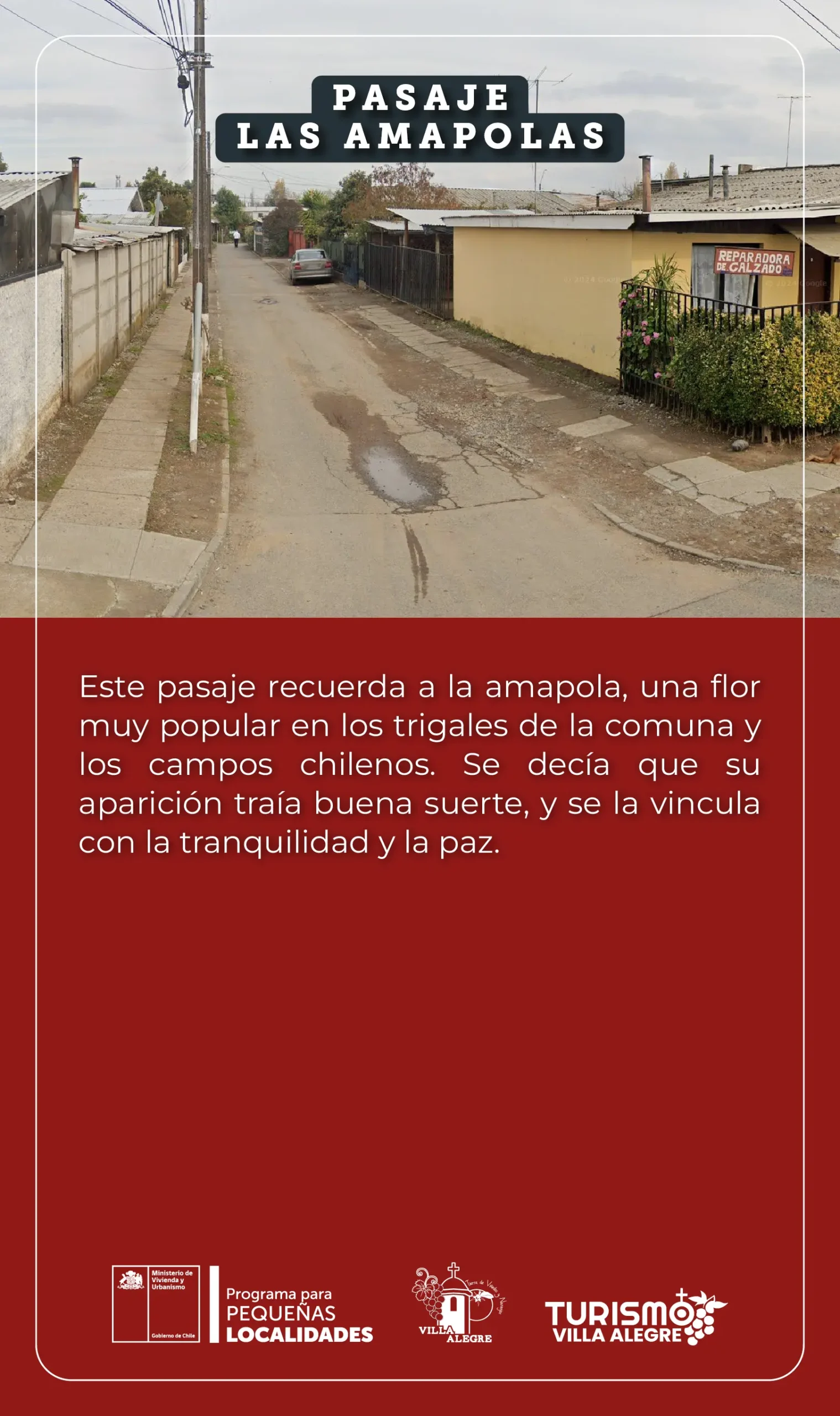 25.- Pasaje LAS AMAPOLAS