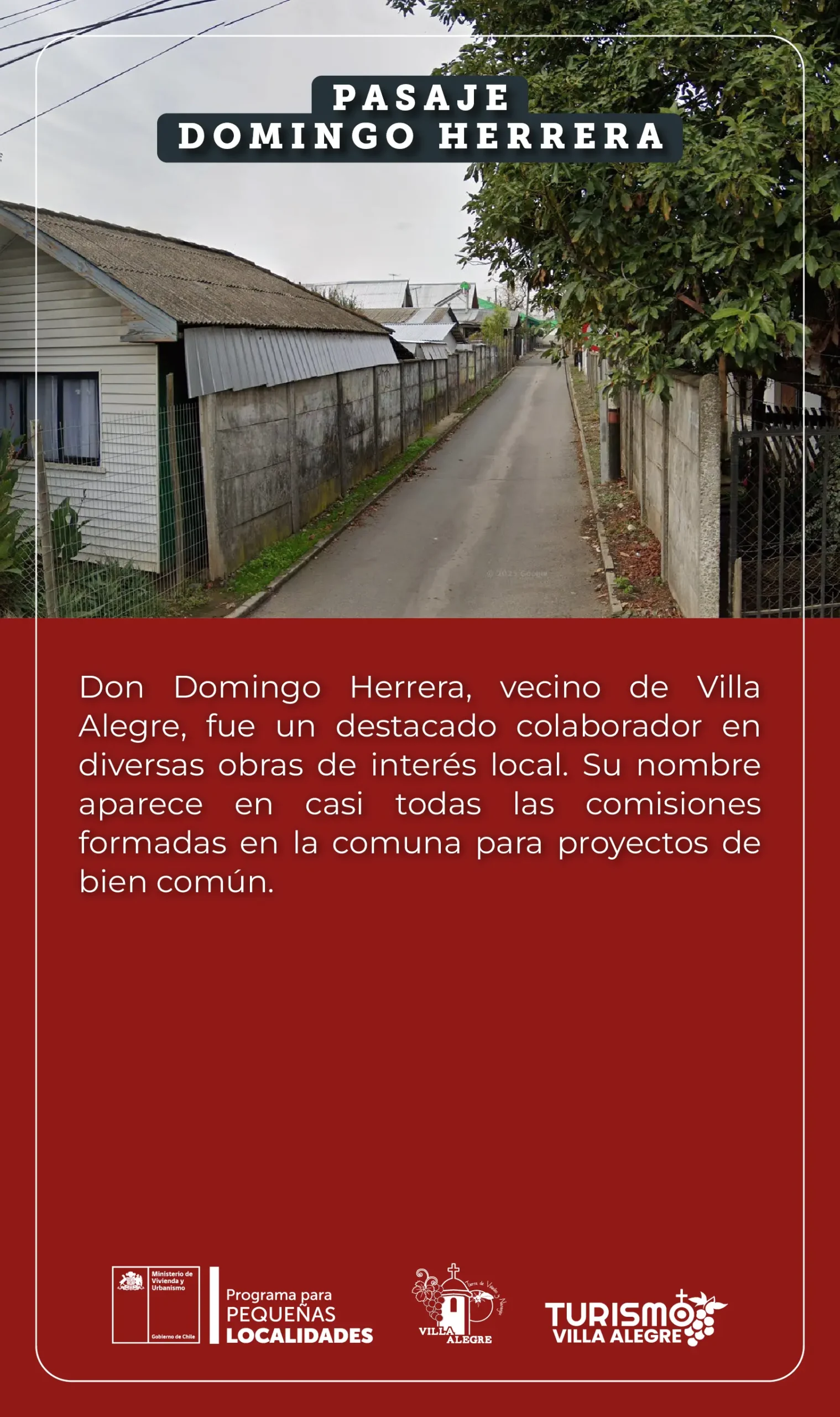 27.- Pasaje DOMINGO HERRERA