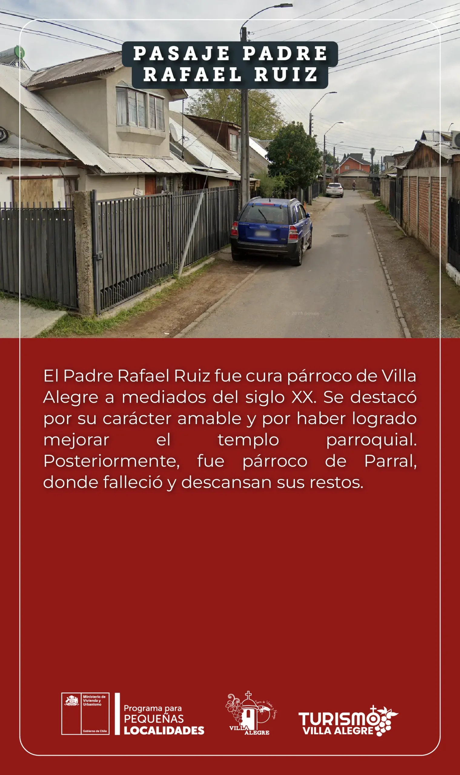 28.- PASAJE PADRE RAFAEL RUIZ