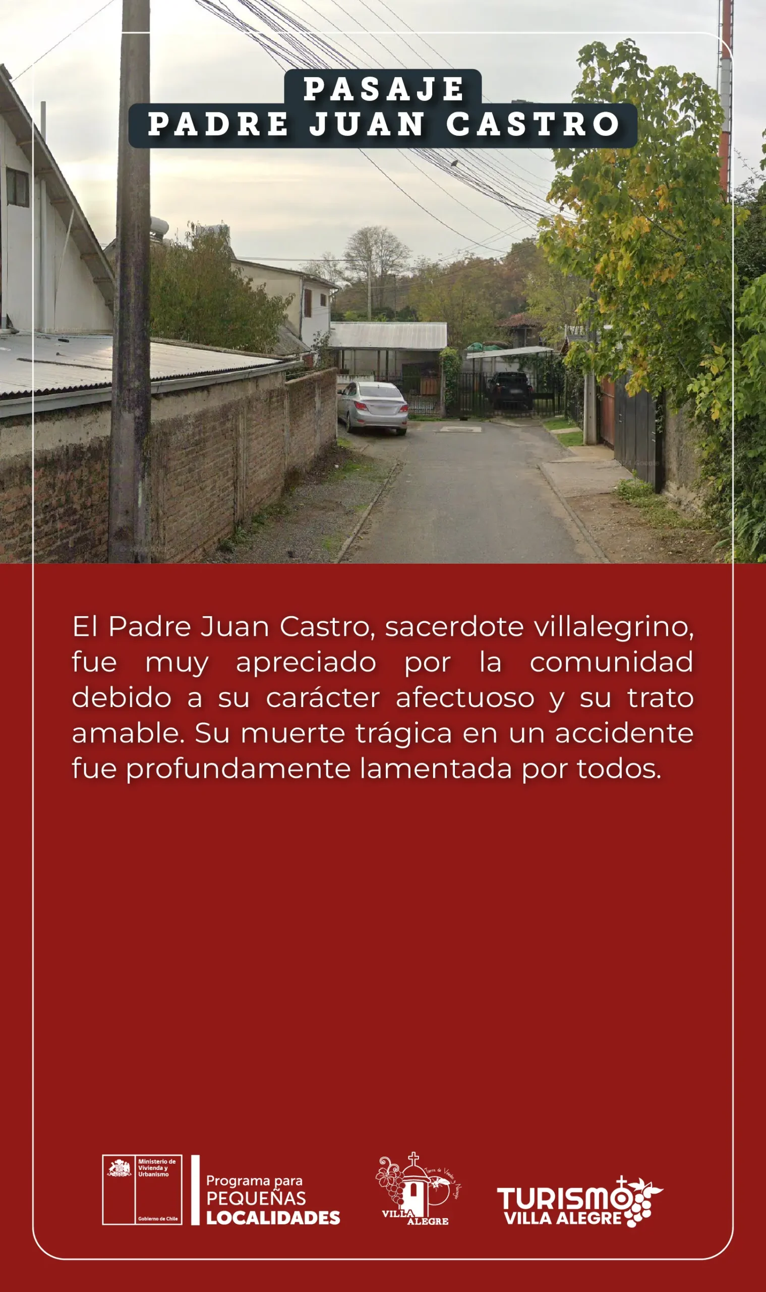 32.- Pasaje PADRE JUAN CASTRO