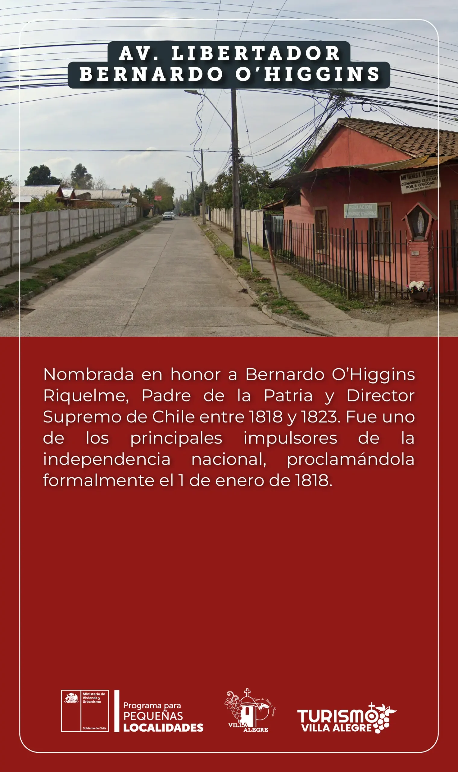 41.- Bernardo Ohiggins