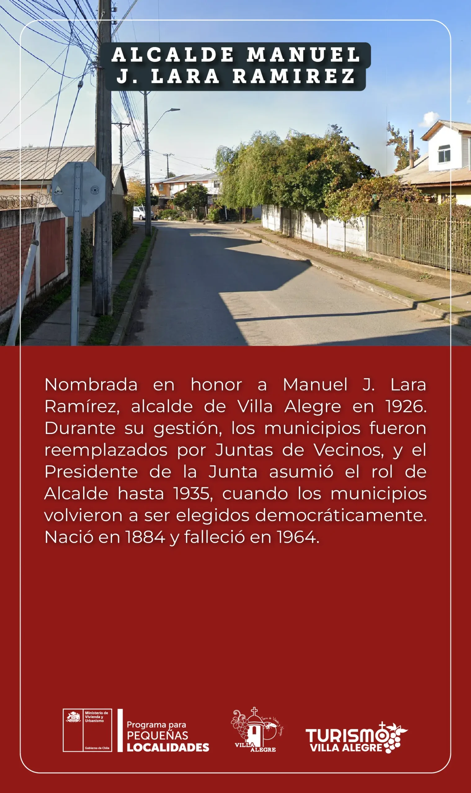 50.- ALCALDE MANUEL J. LARA RAMIREZ