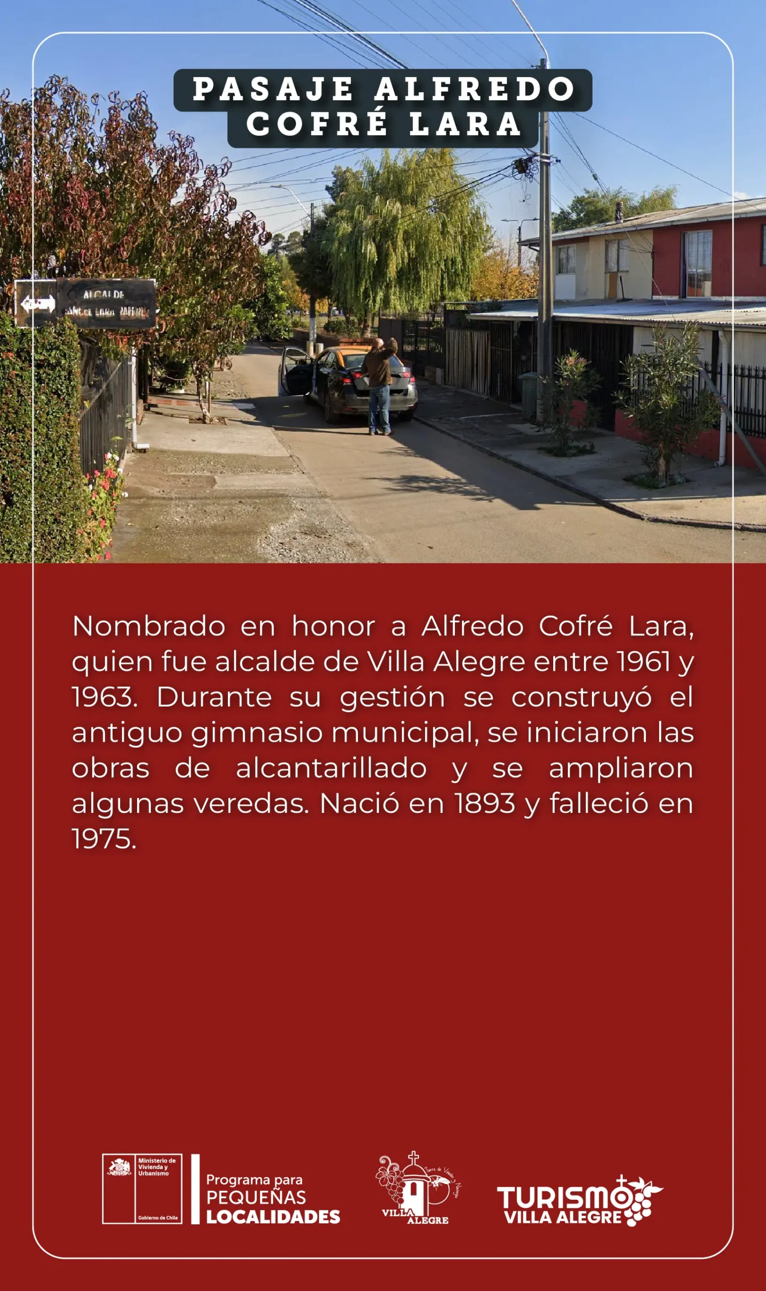 51.- PASAJE ALFREDO COFRÉ LARA