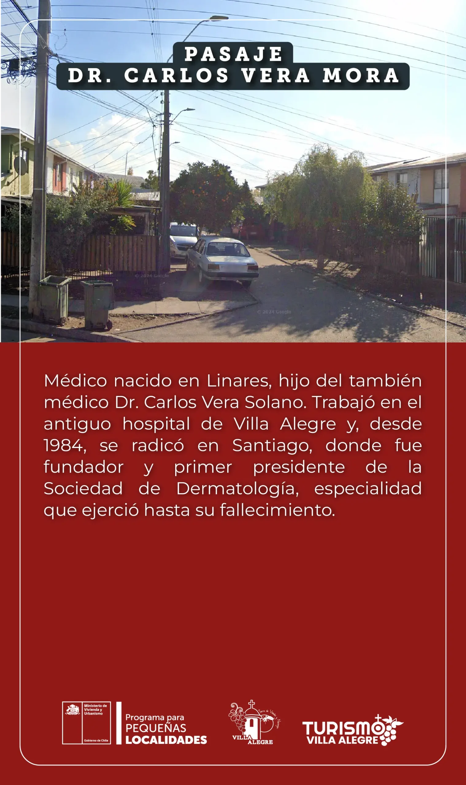 56.- PASAJE DR. CARLOS VERA MORA