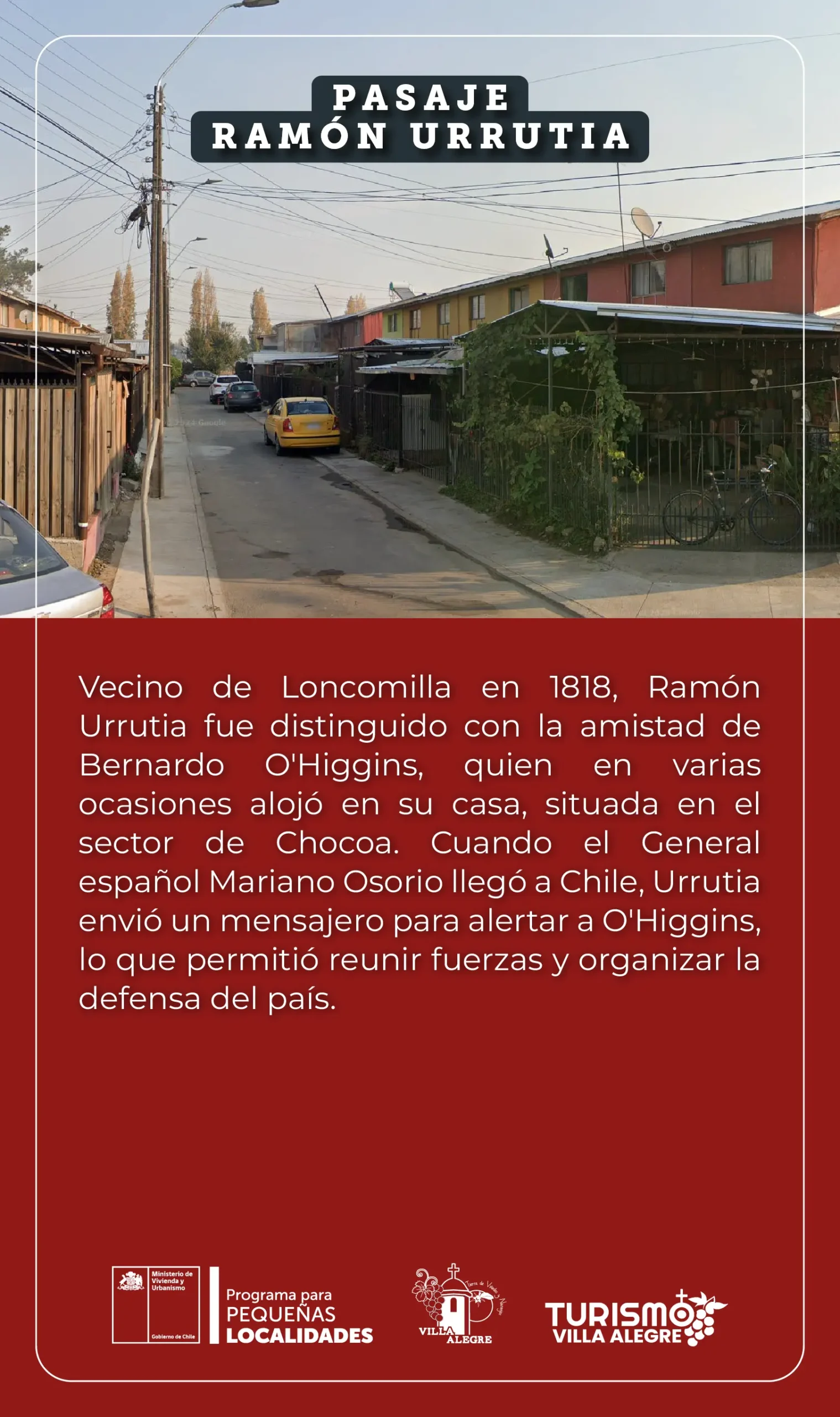 64.- PASAJE RAMÓN URRUTIA