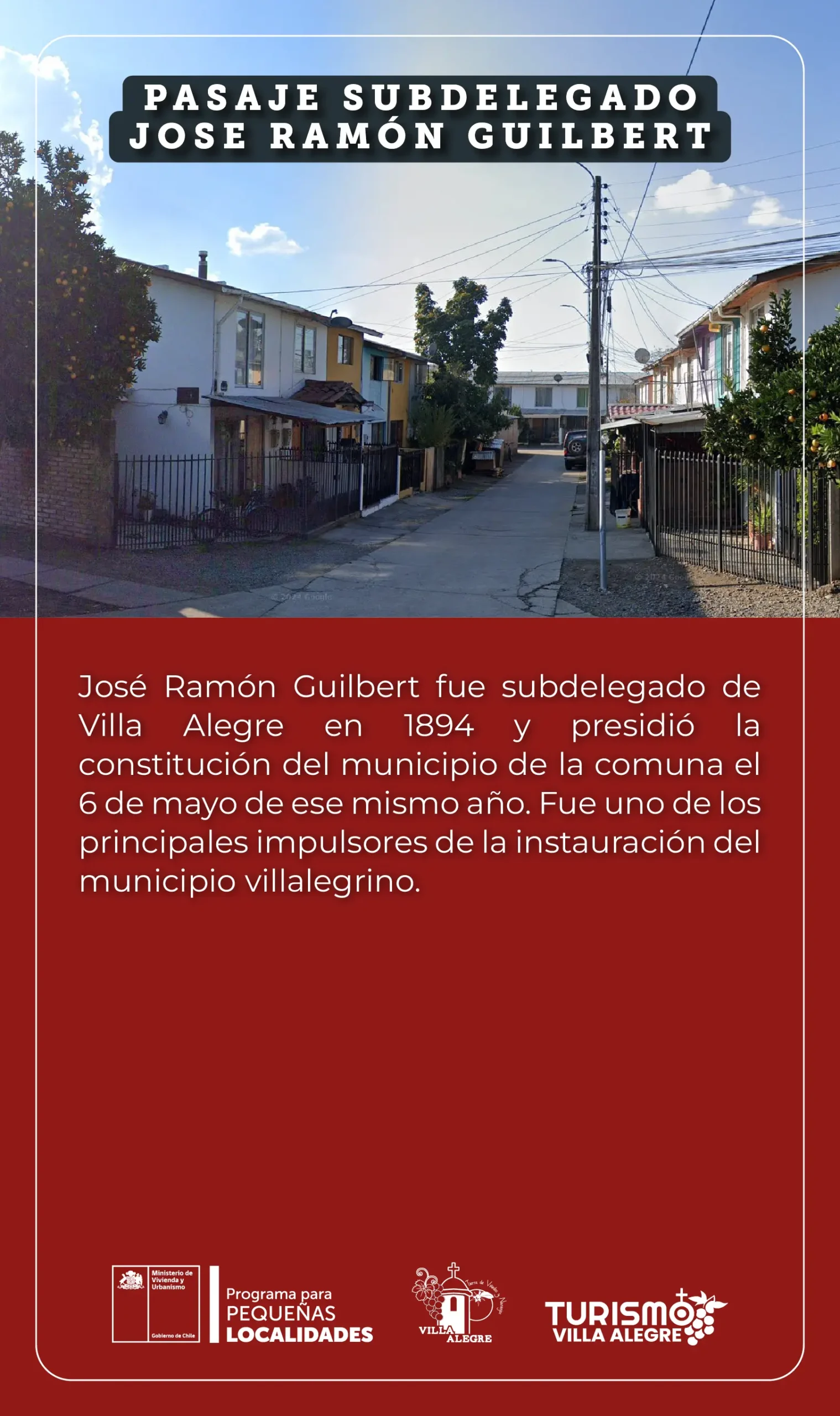 Pasaje JOSÉ RAMÓN GUILBERT
